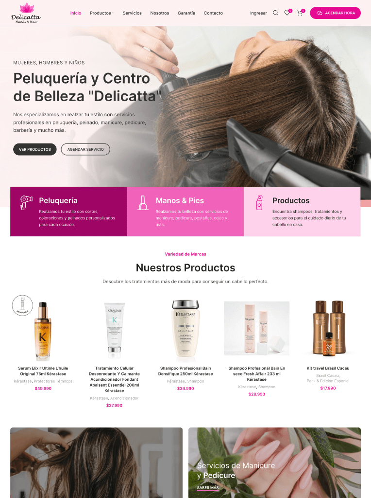 Tienda en línea para Delicatta Hands