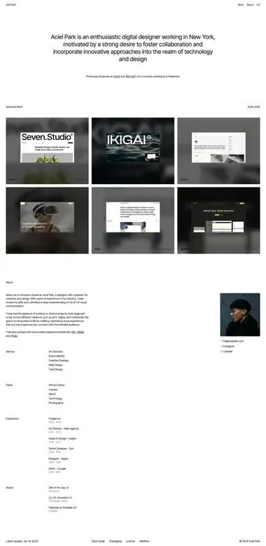 Diseño de página web para agencias y estudios