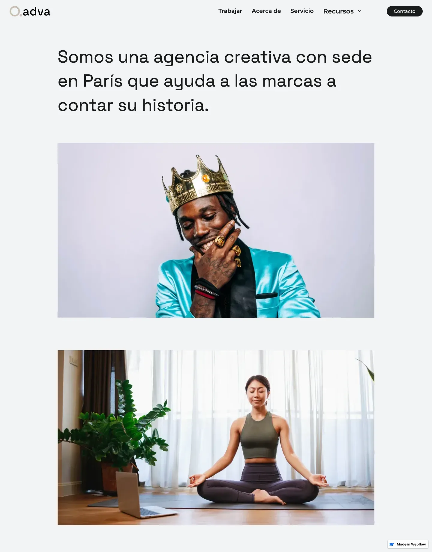 Diseño de página web para agencias y estudios