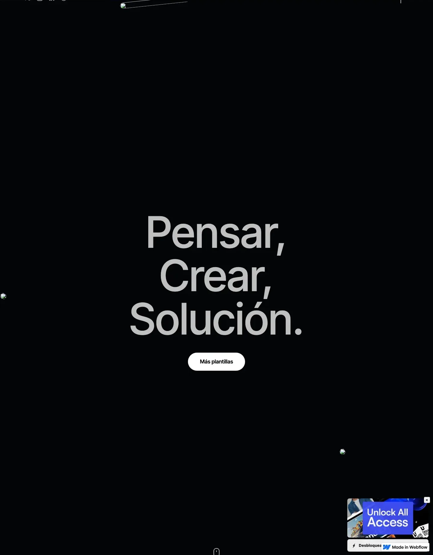 Diseño de página web para agencias y estudios
