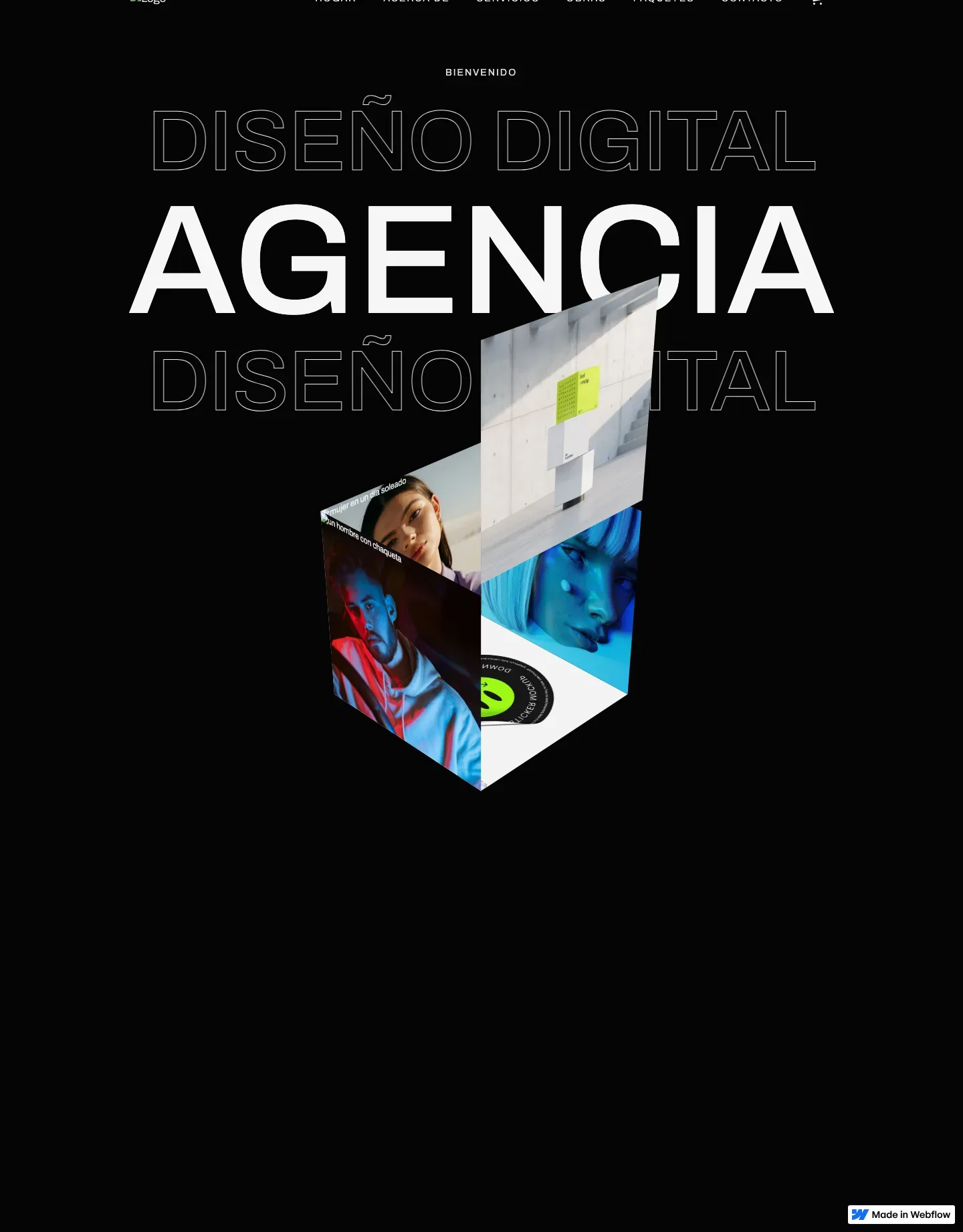 Diseño de página web para agencias y estudios