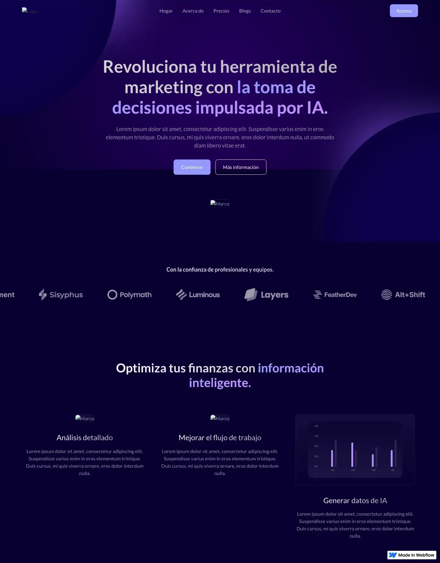 Diseño de página web para tienda en línea