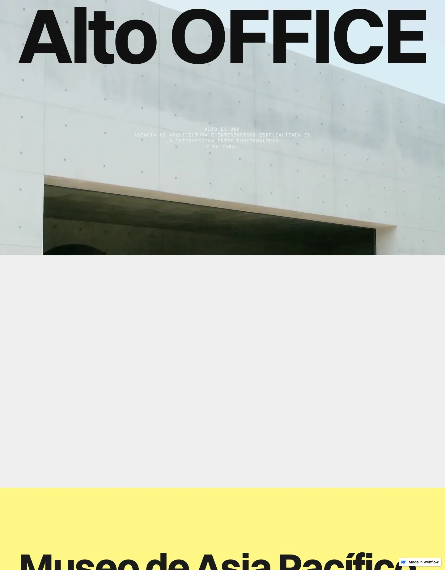 Diseño de página web para agencias y estudios