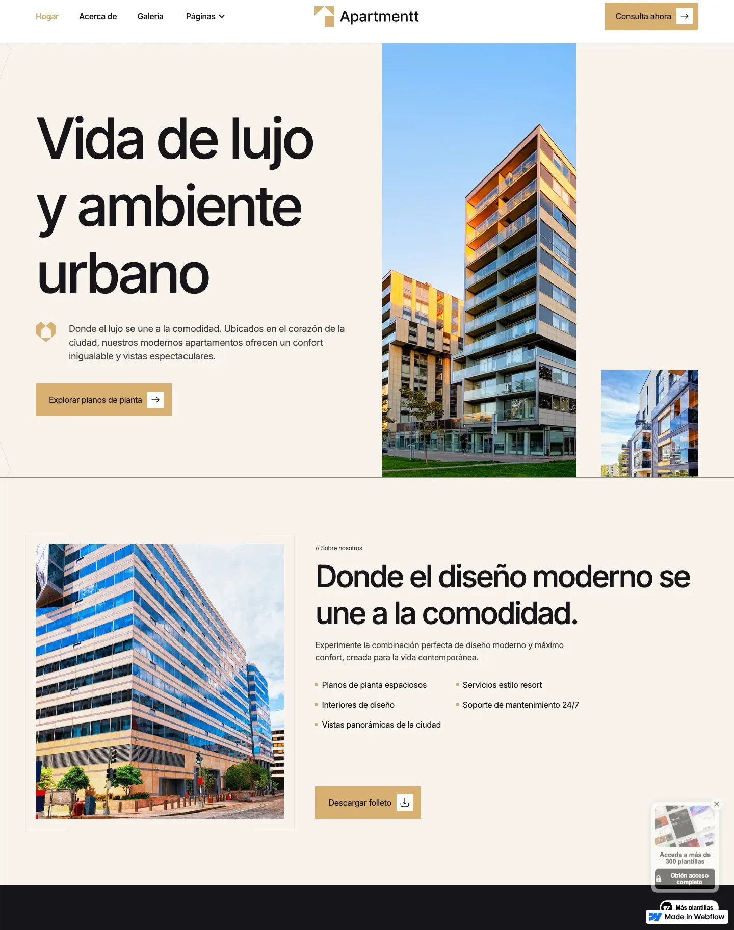 Diseño de página web para inmobiliarias