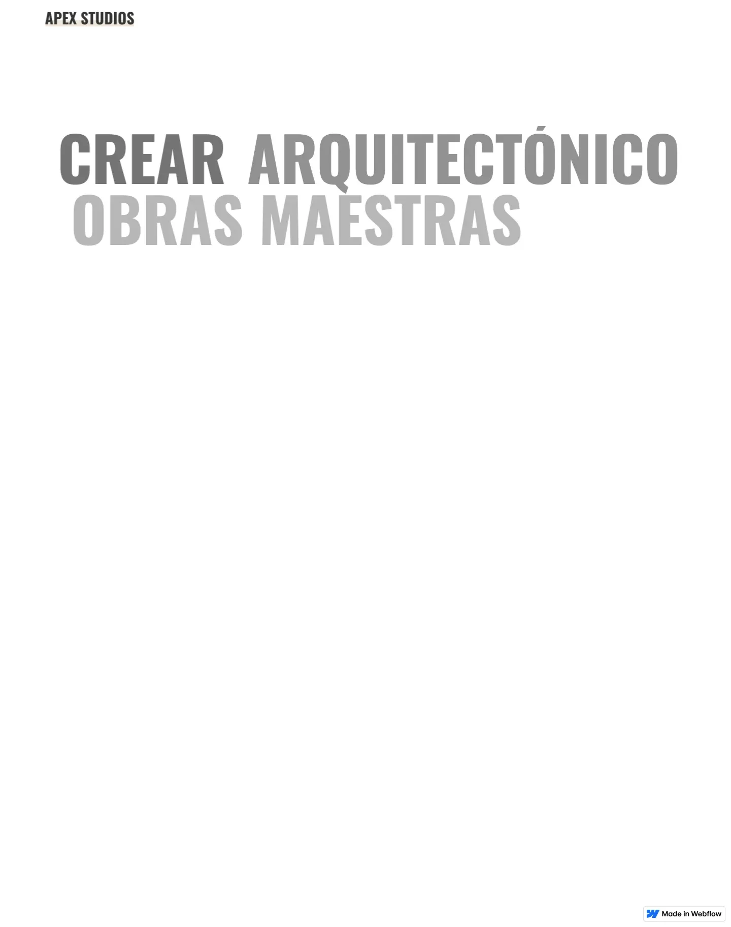 Diseño de página web para agencias y estudios