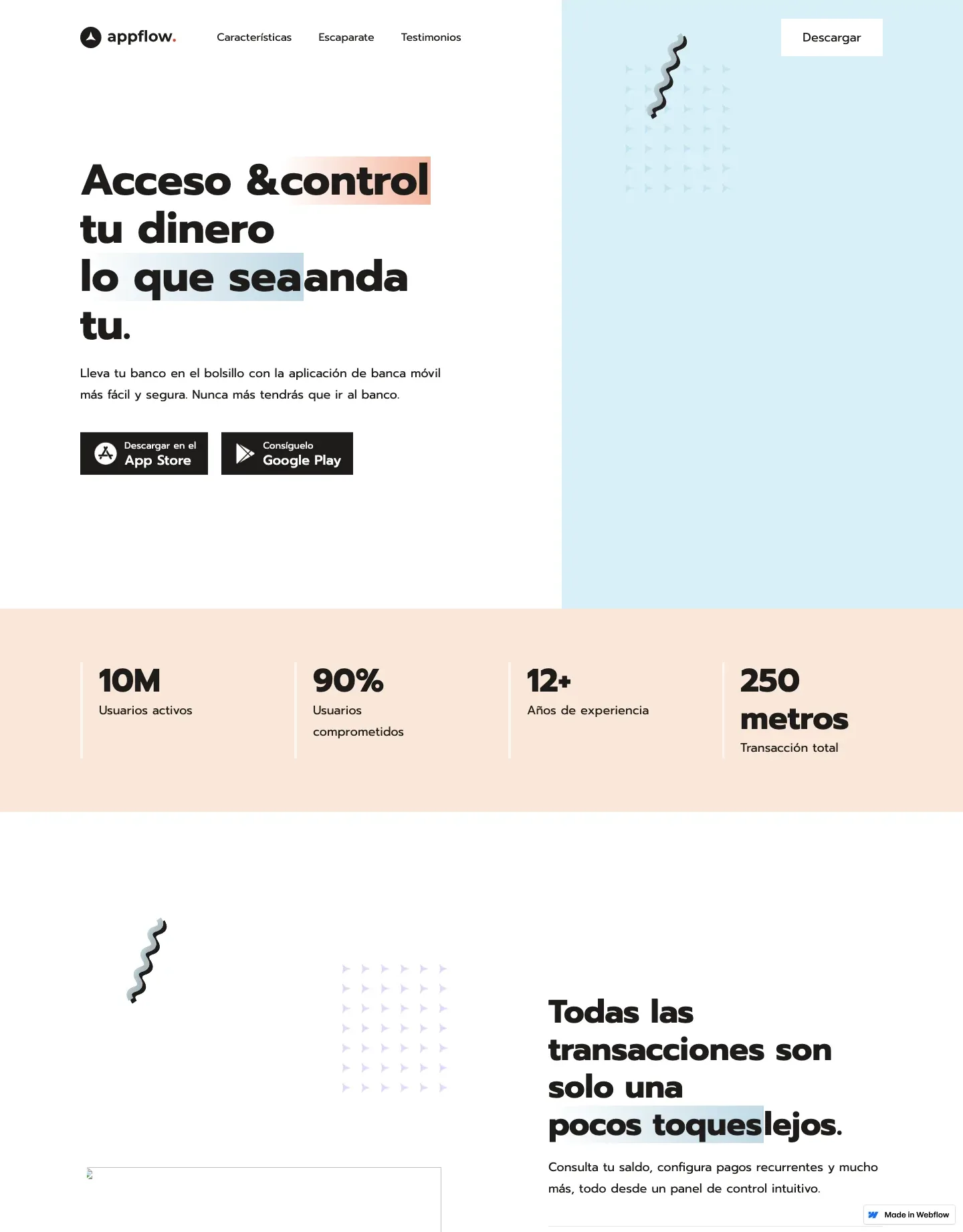 Diseño de página web para landing pages