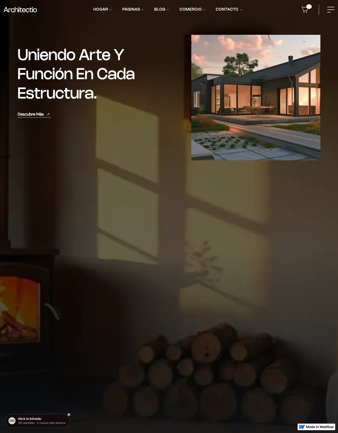 Diseño de página web para construcción y arquitectura