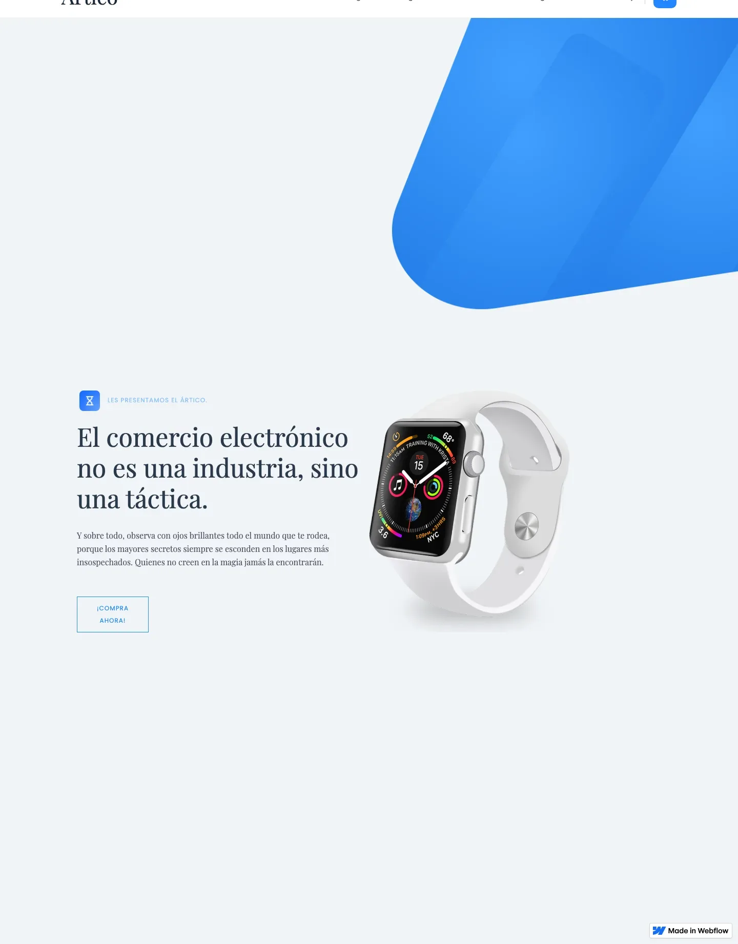 Diseño de página web para tienda en línea