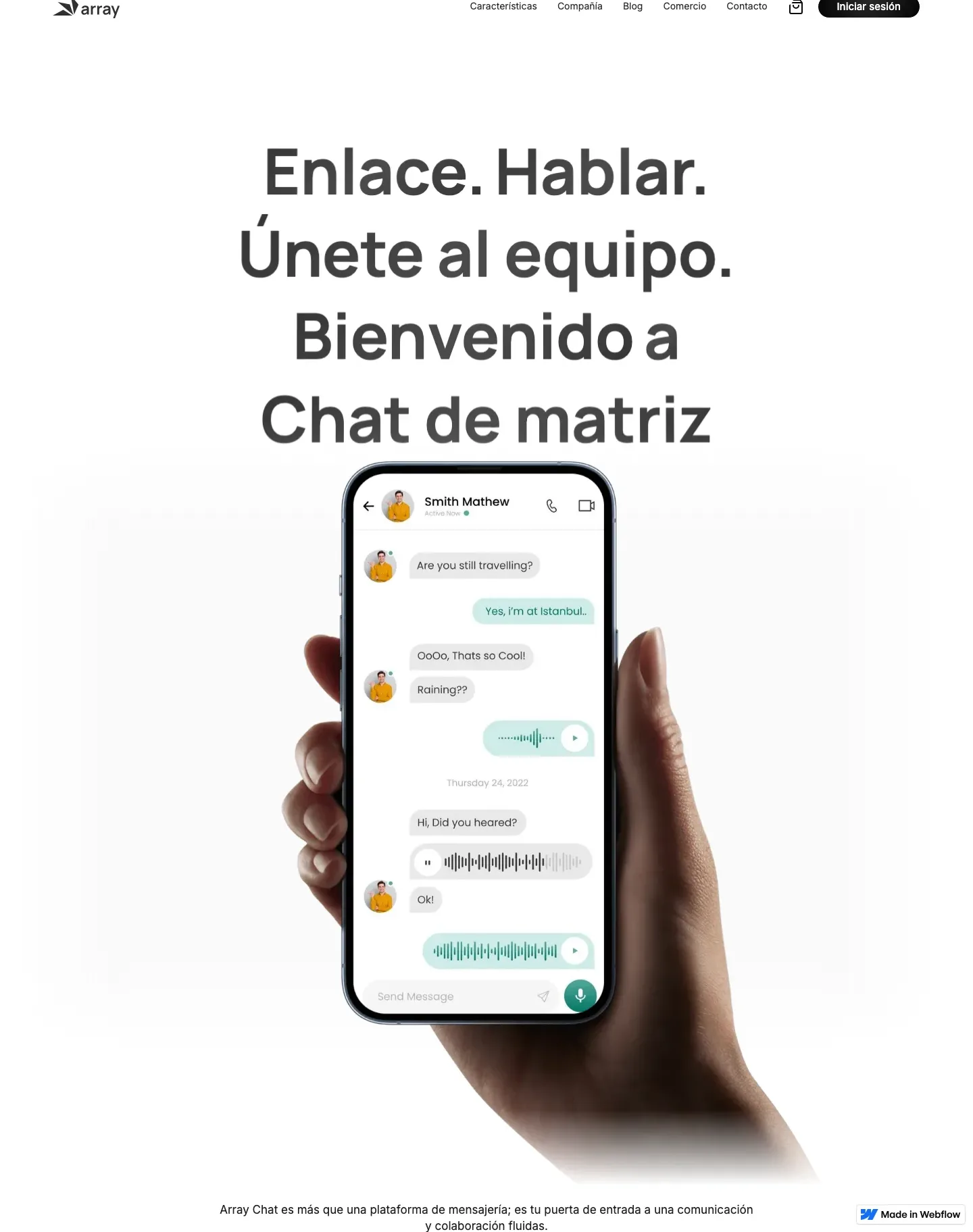 Diseño de página web para landing pages