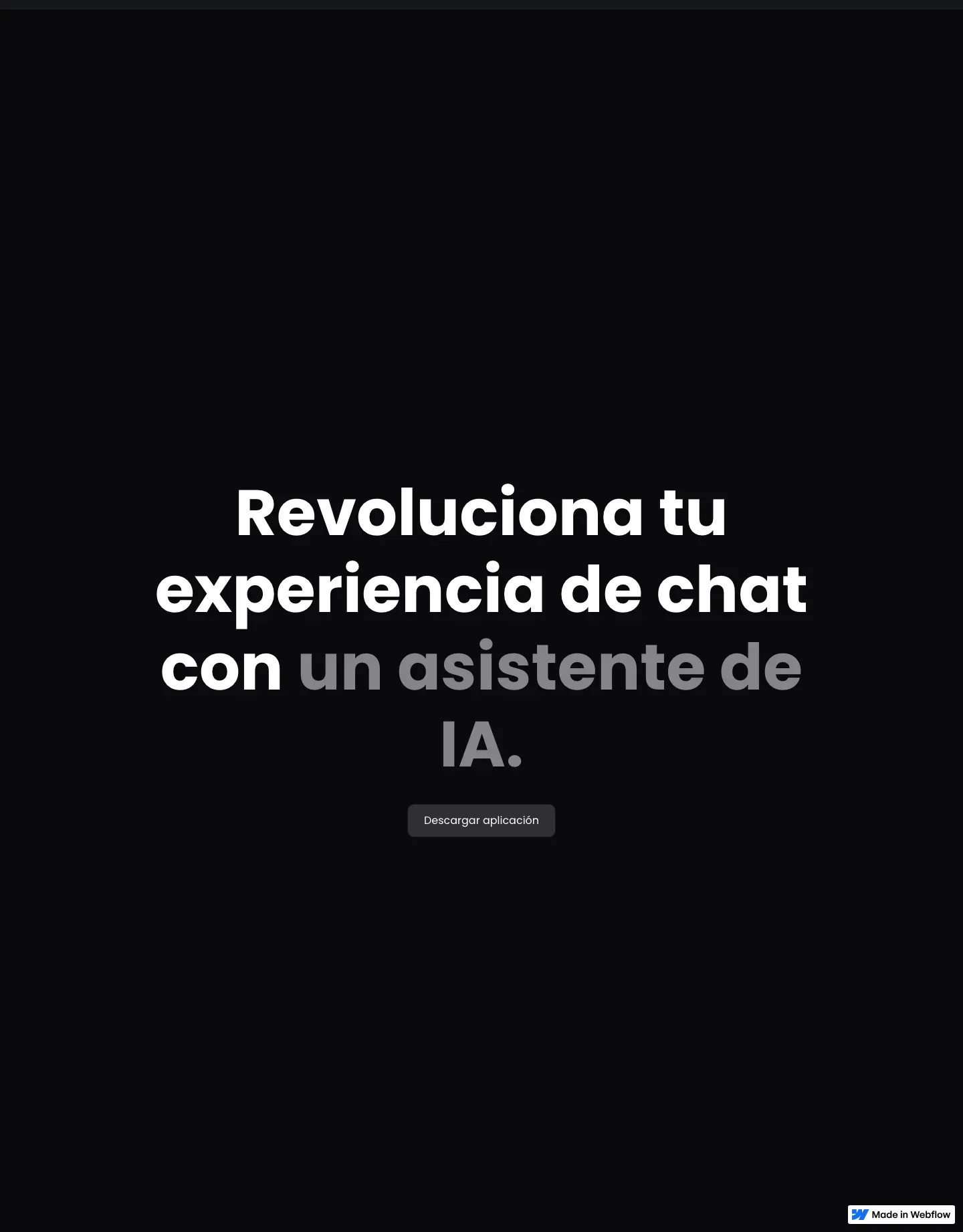 Diseño de página web para landing pages