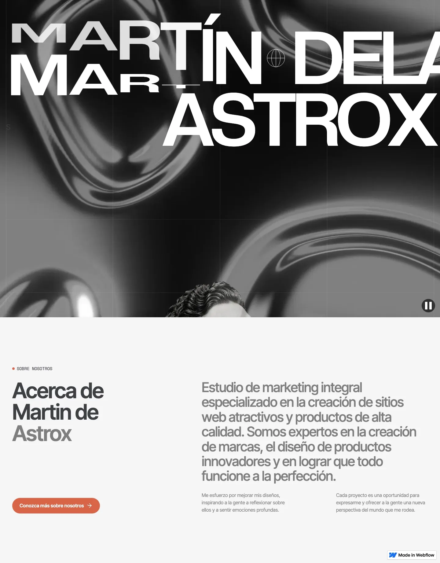 Diseño de página web para agencias y estudios