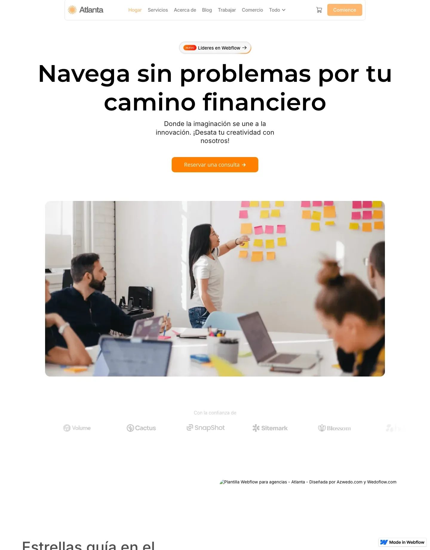 Diseño de página web para agencias y estudios
