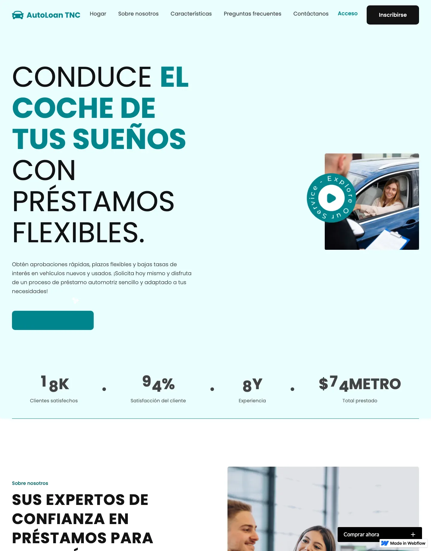Diseño de página web para talleres y automotriz