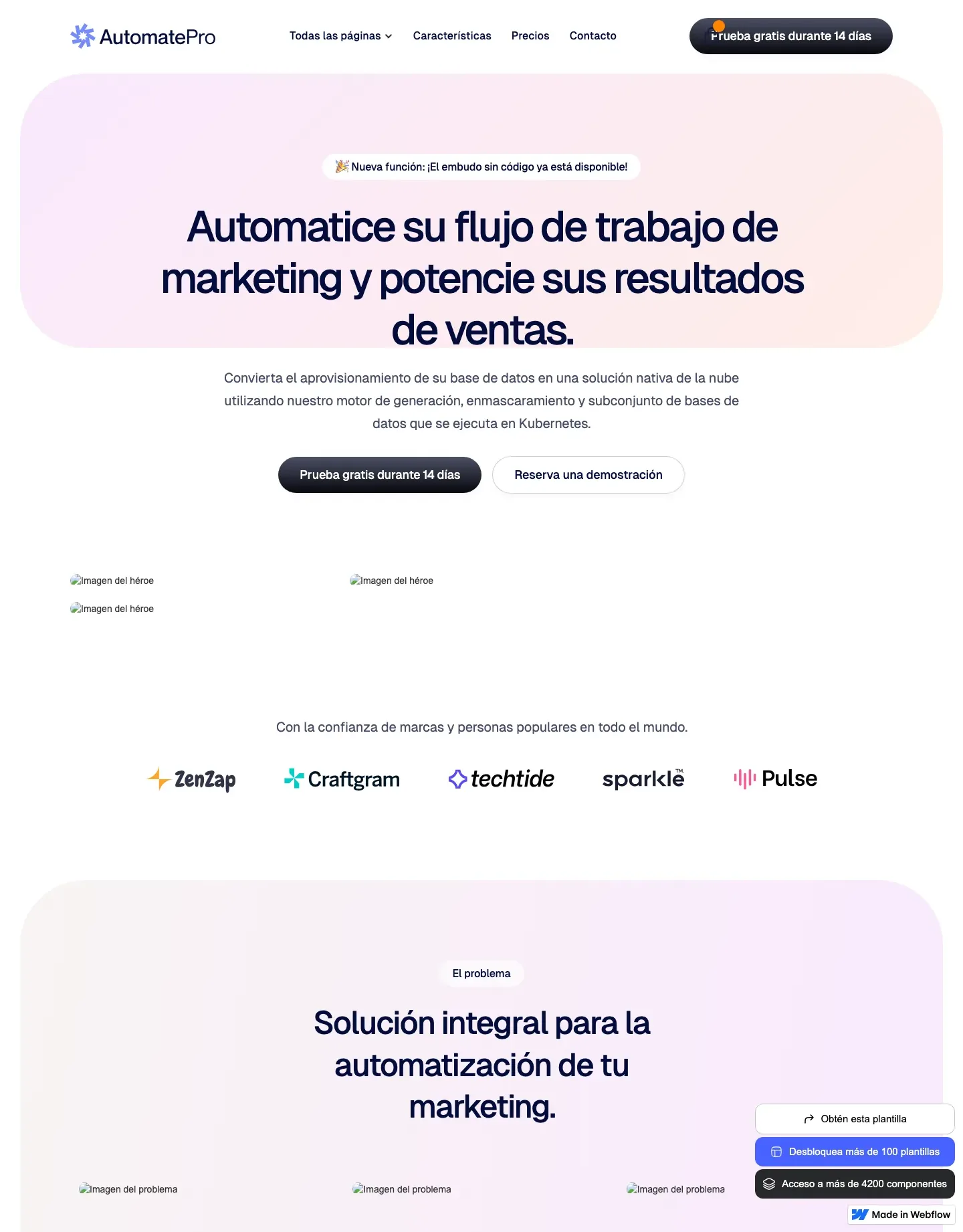 Diseño de página web para talleres y automotriz