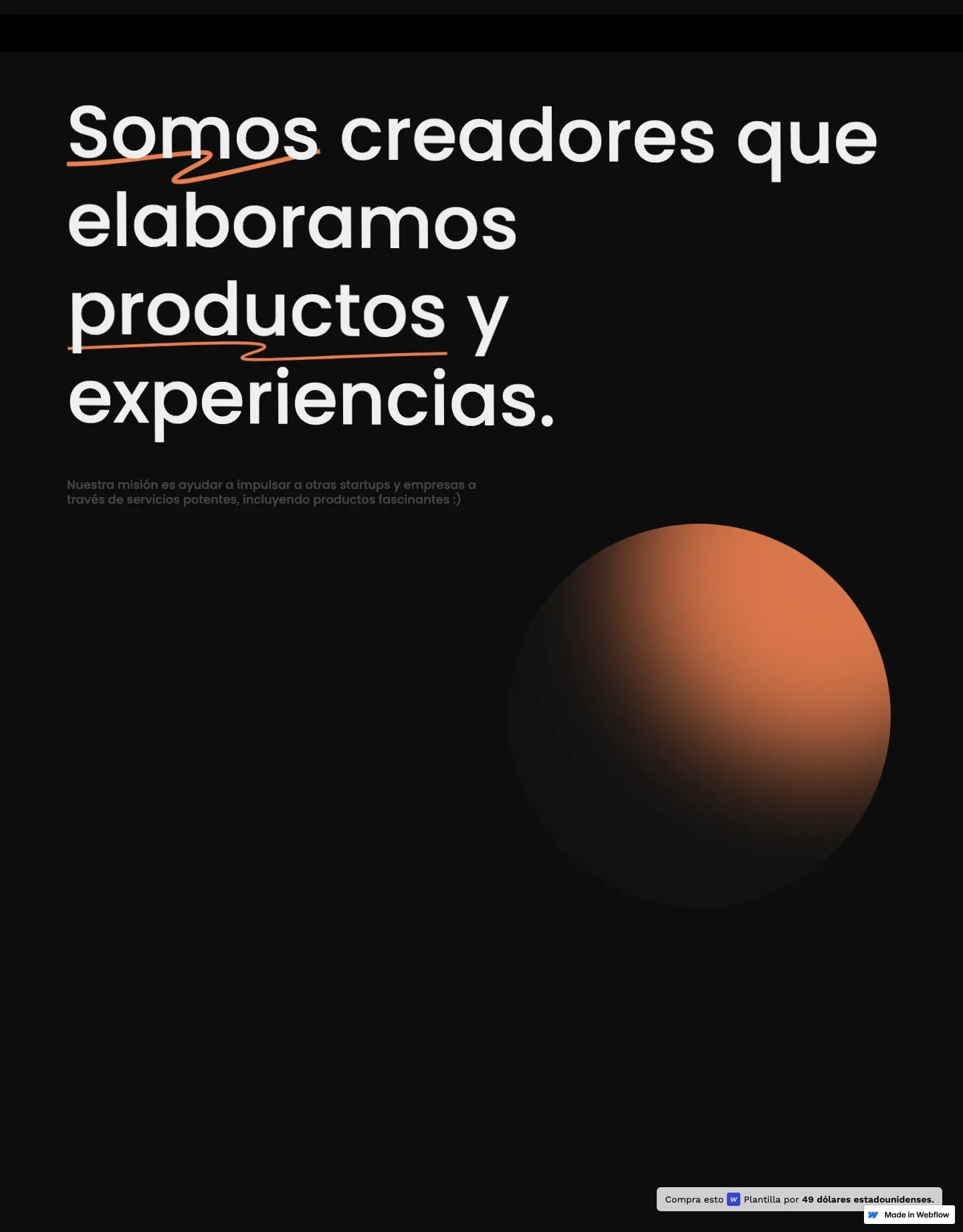 Diseño de página web para agencias y estudios
