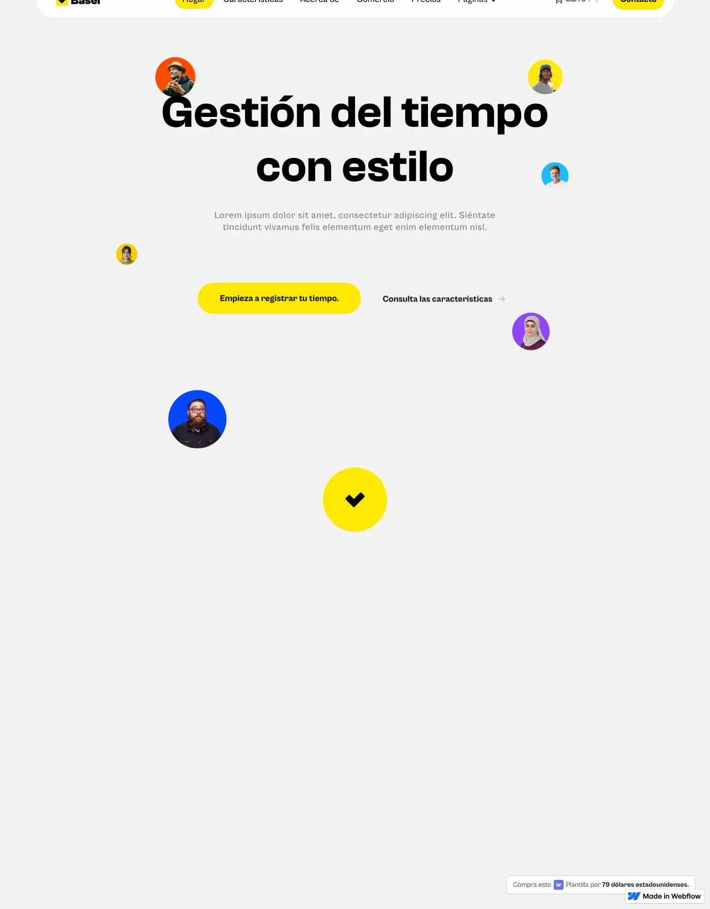 Diseño de página web para landing pages