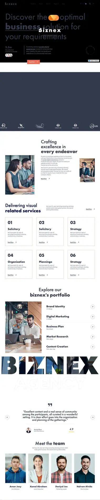 Diseño de página web para consultoría y coaching