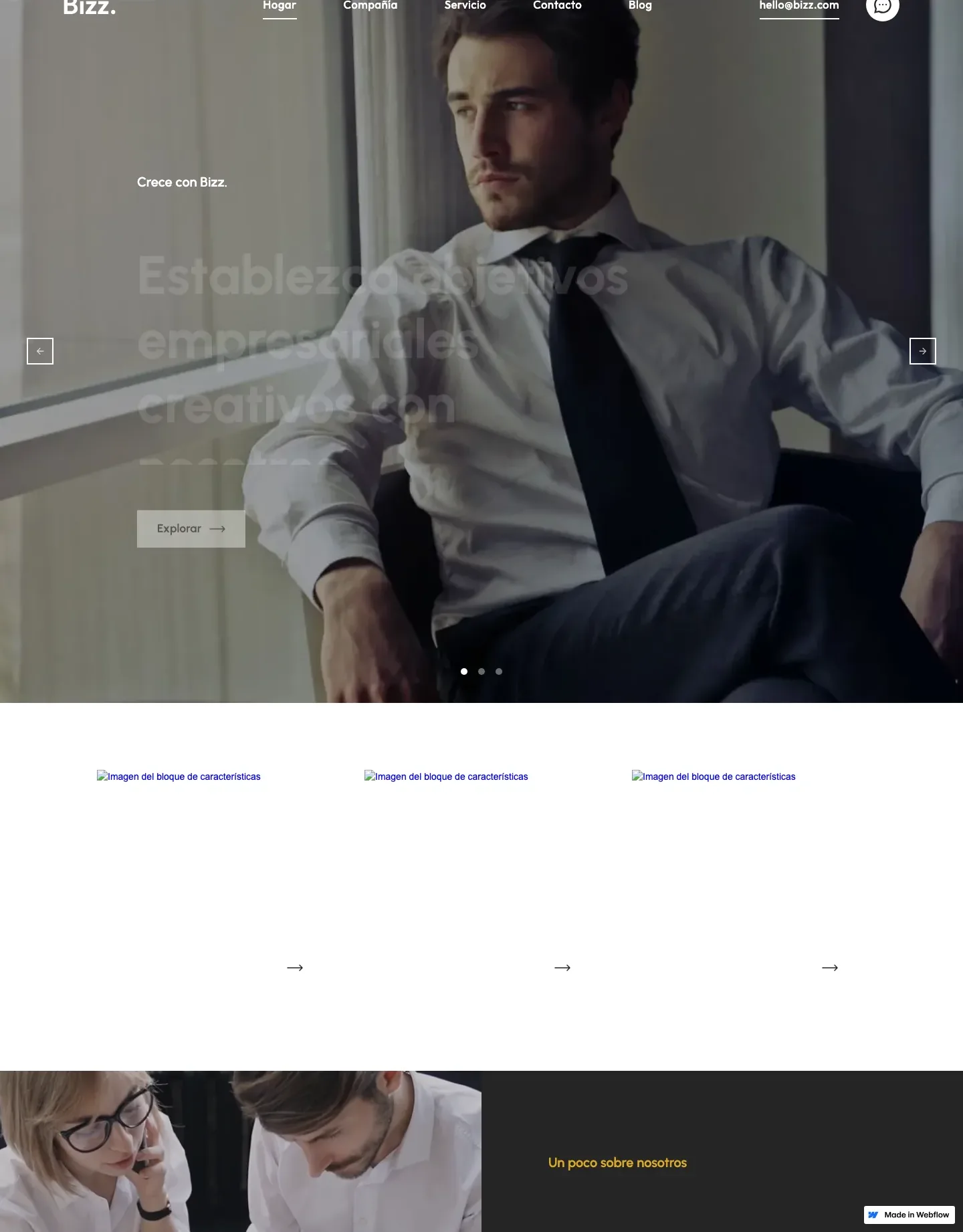 Diseño de página web para consultoría y coaching