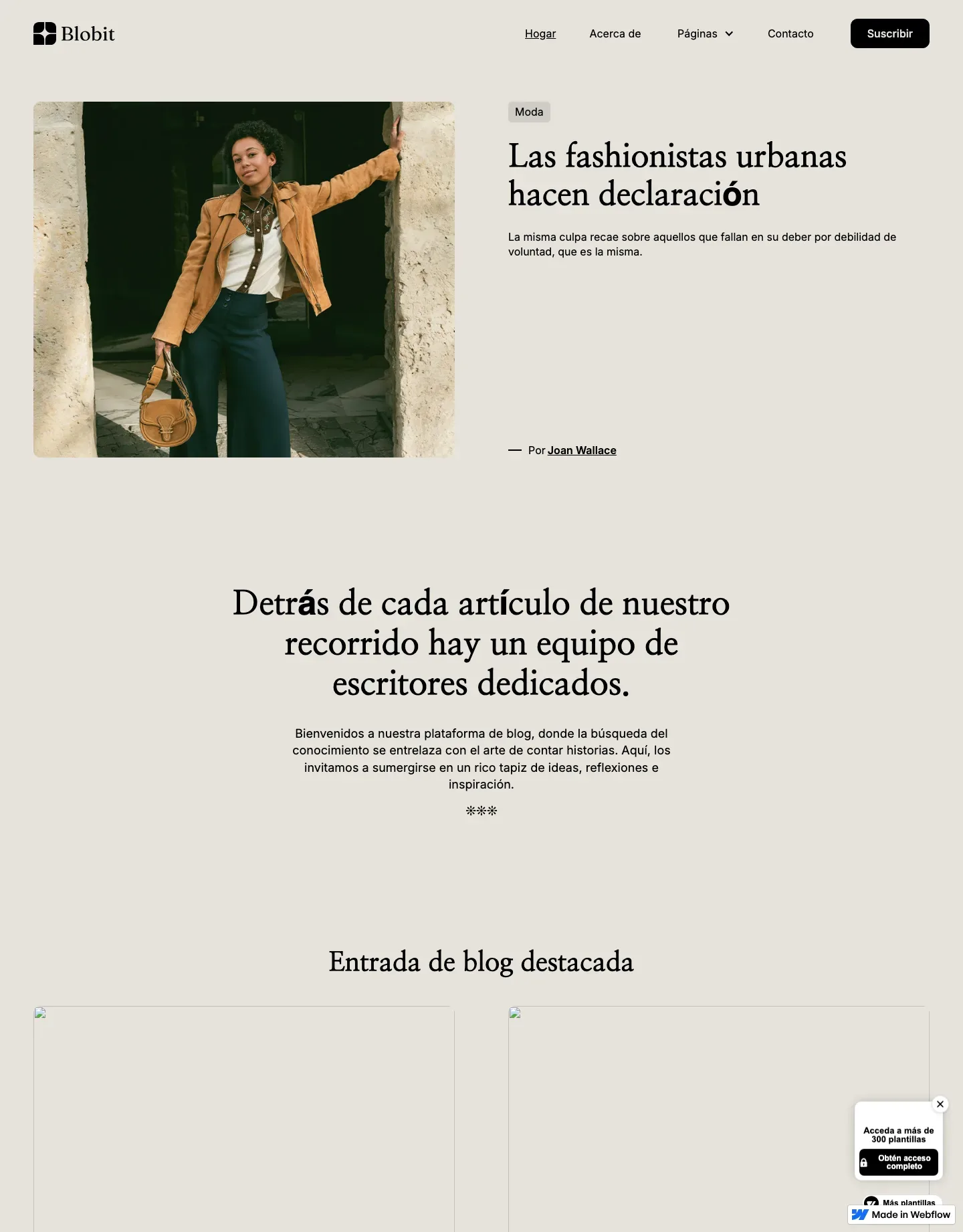 Diseño de página web para software y apps