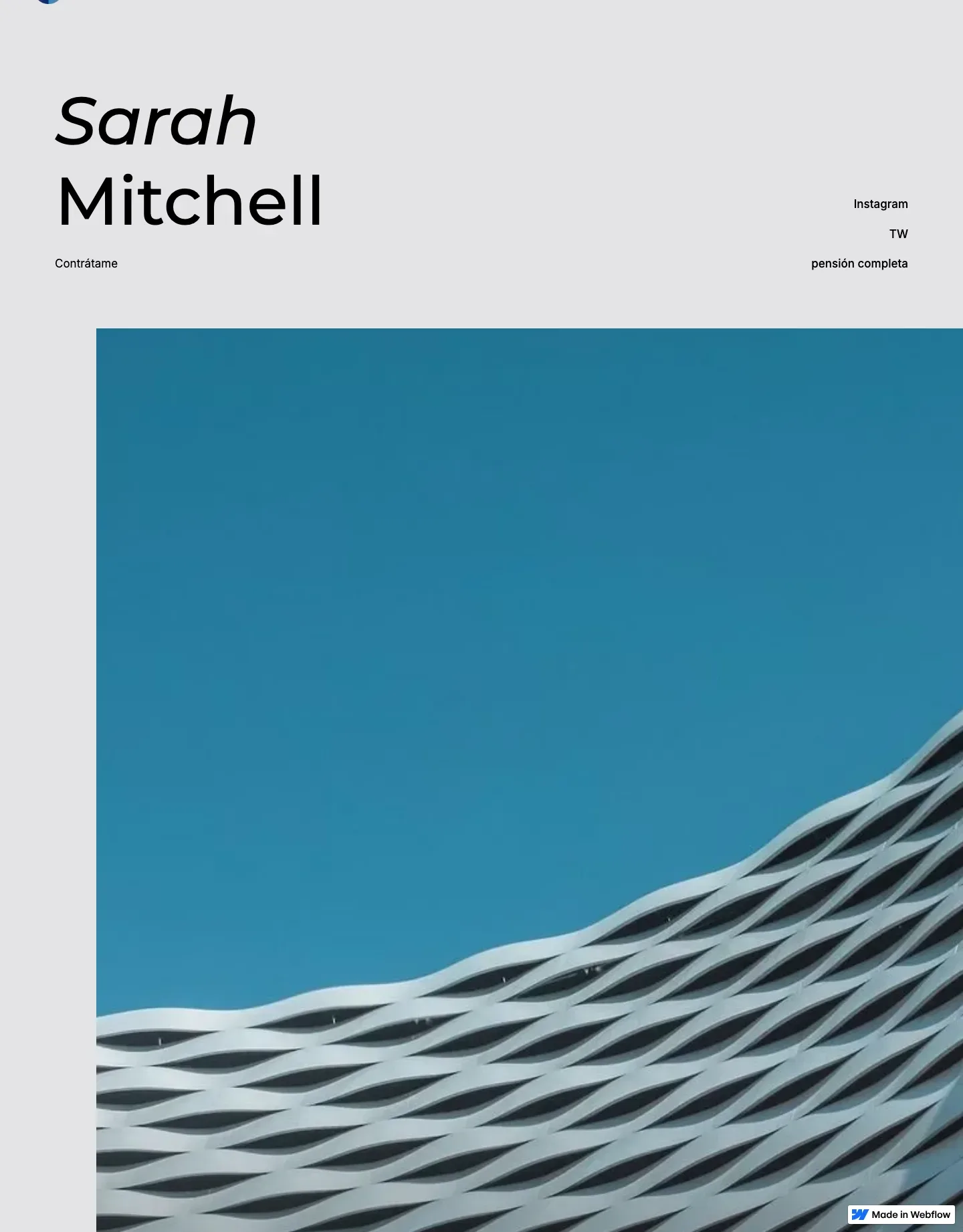 Diseño de página web para construcción y arquitectura