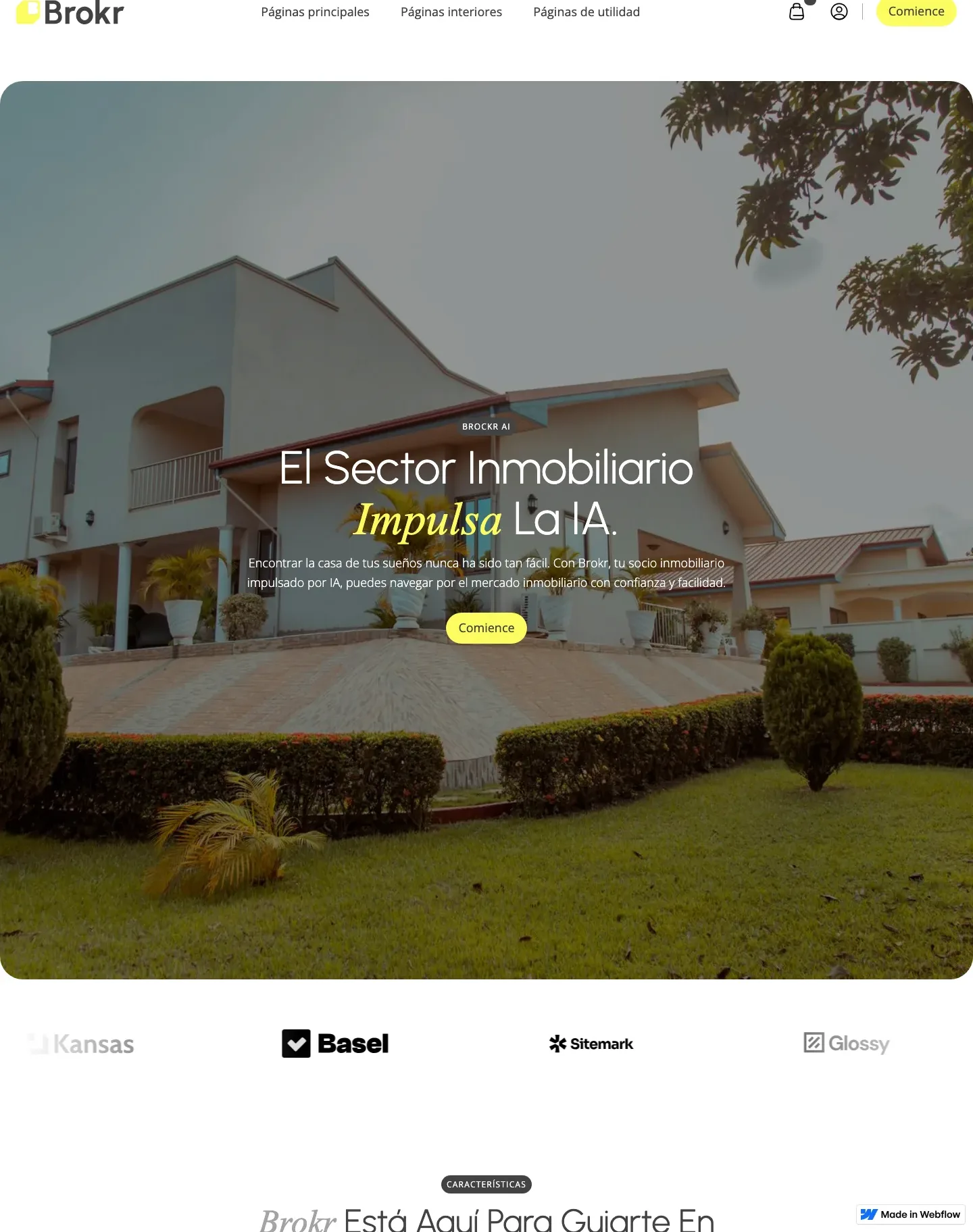 Diseño de página web para inmobiliarias