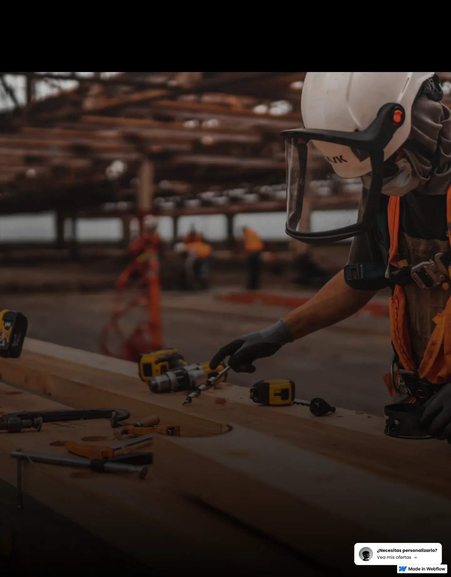 Diseño de página web para construcción y arquitectura