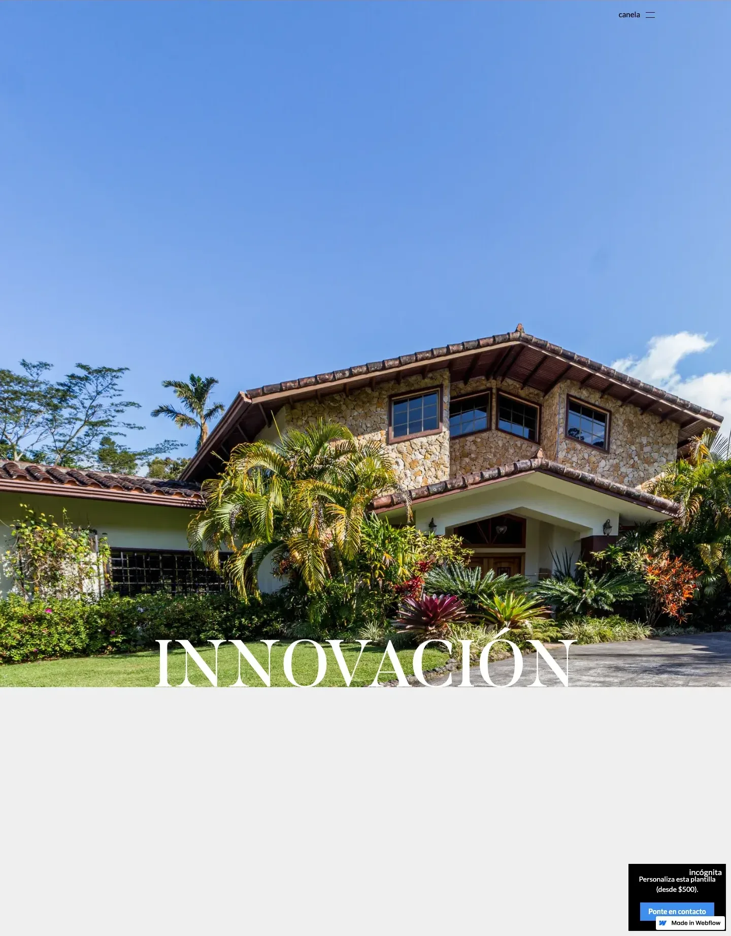 Diseño de página web para inmobiliarias