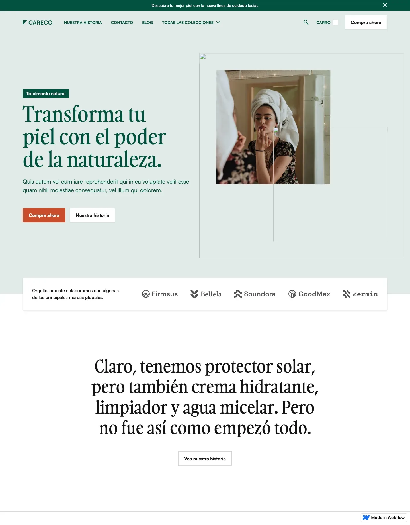 Diseño de página web para belleza y estética