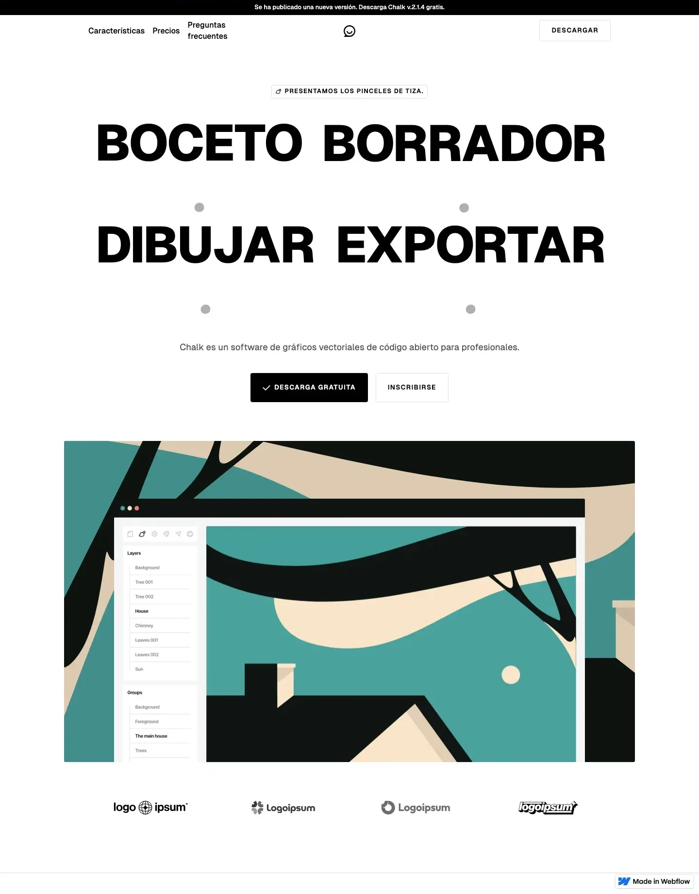 Diseño de página web para landing pages