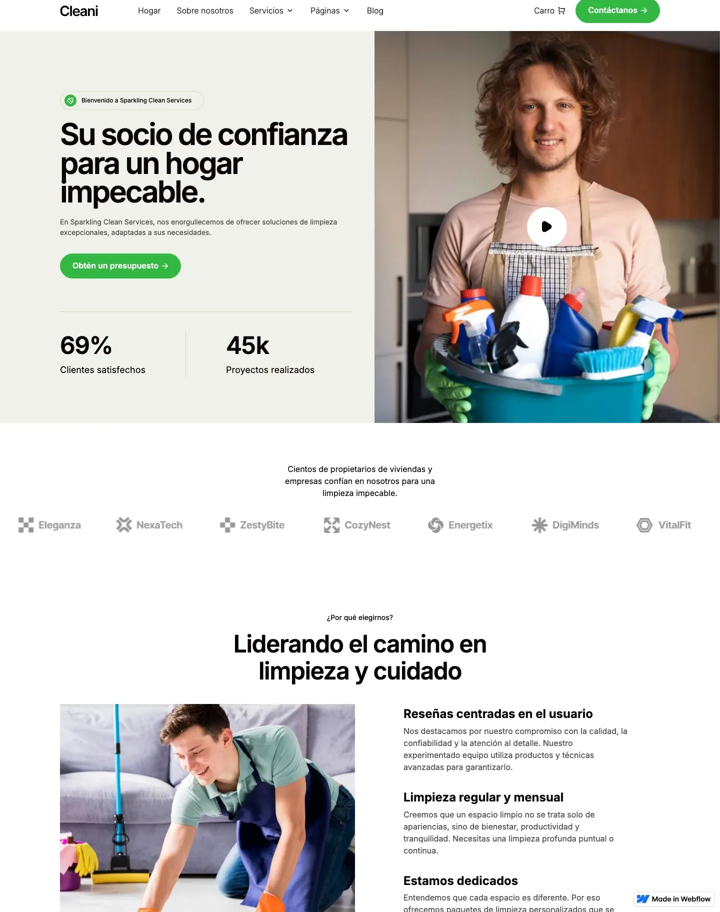Diseño de página web para tienda en línea