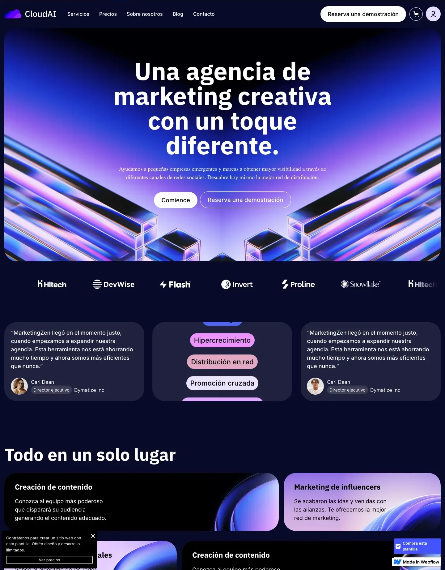 Diseño de página web para tienda en línea