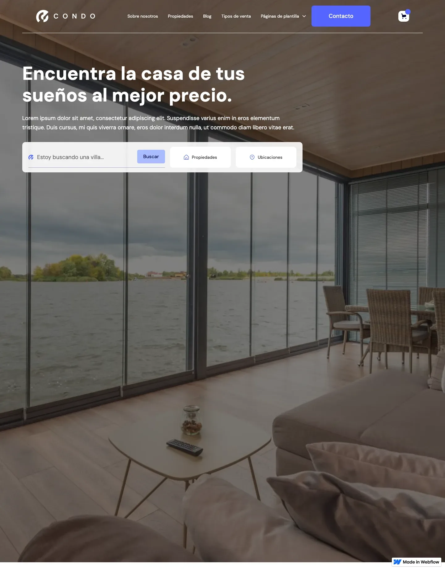 Diseño de página web para inmobiliarias