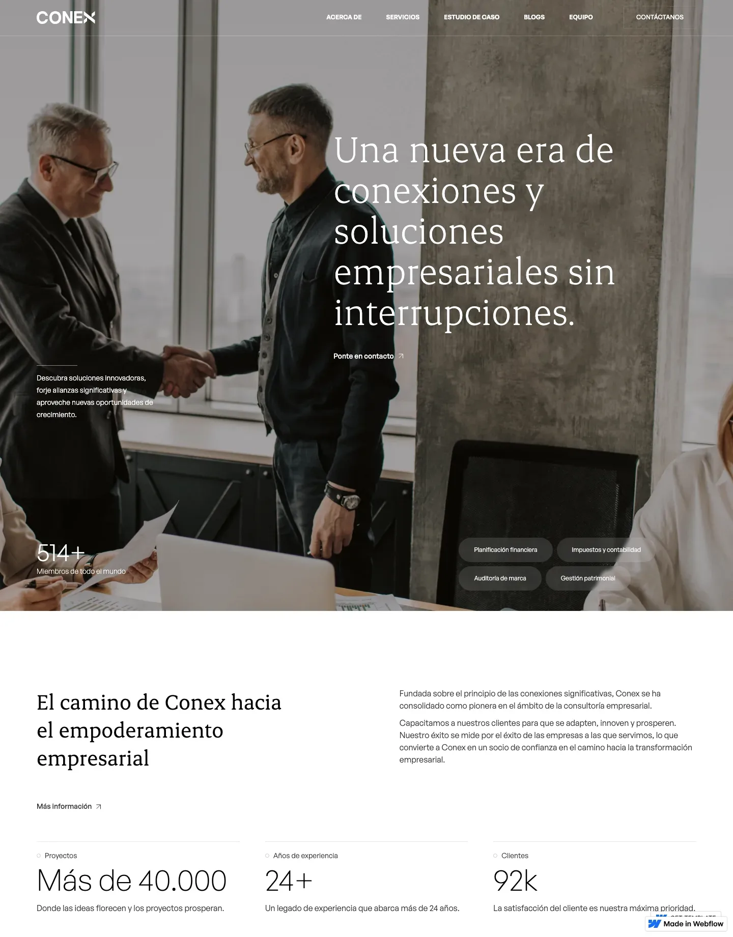 Diseño de página web para consultoría y coaching