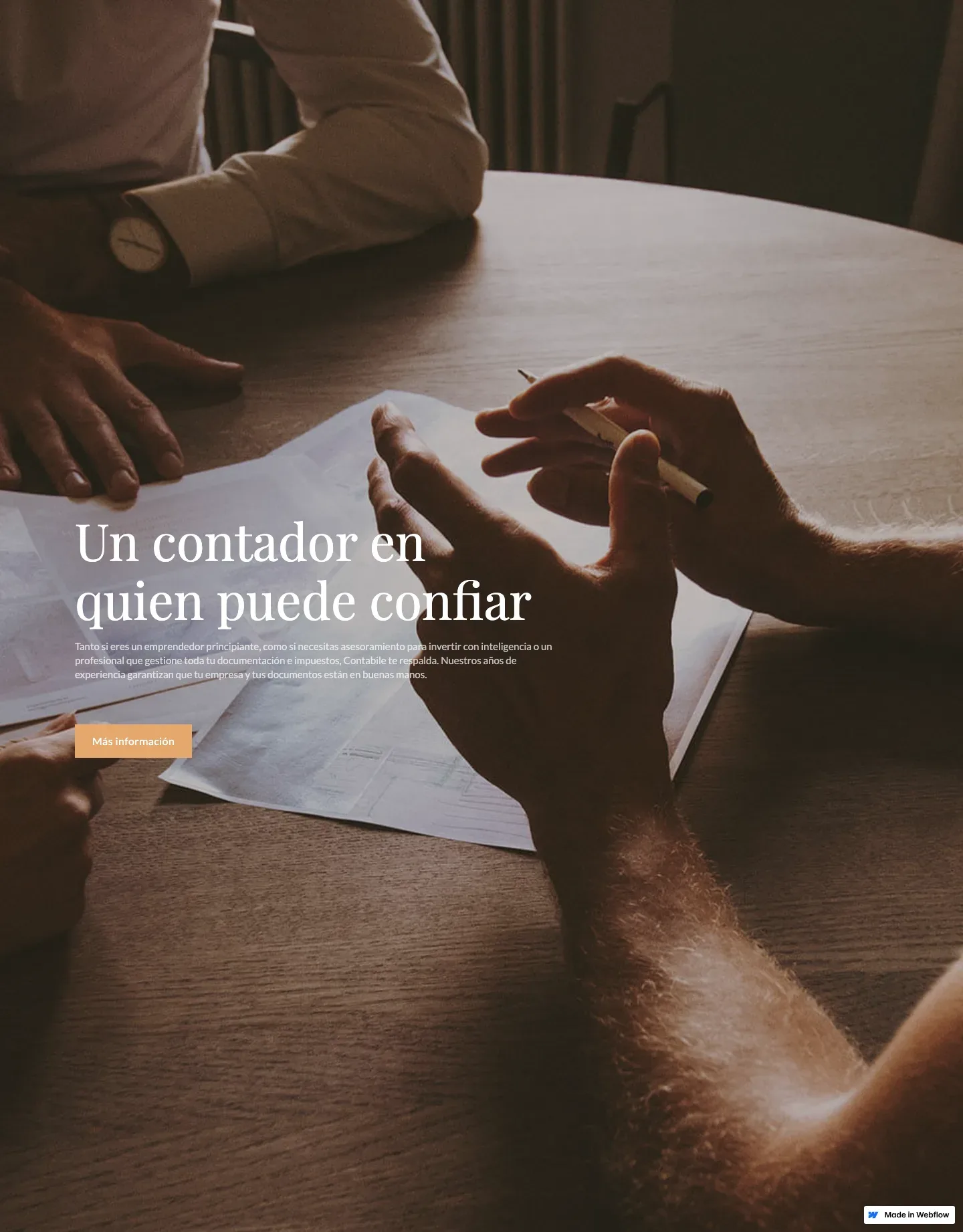 Diseño de página web para finanzas y seguros
