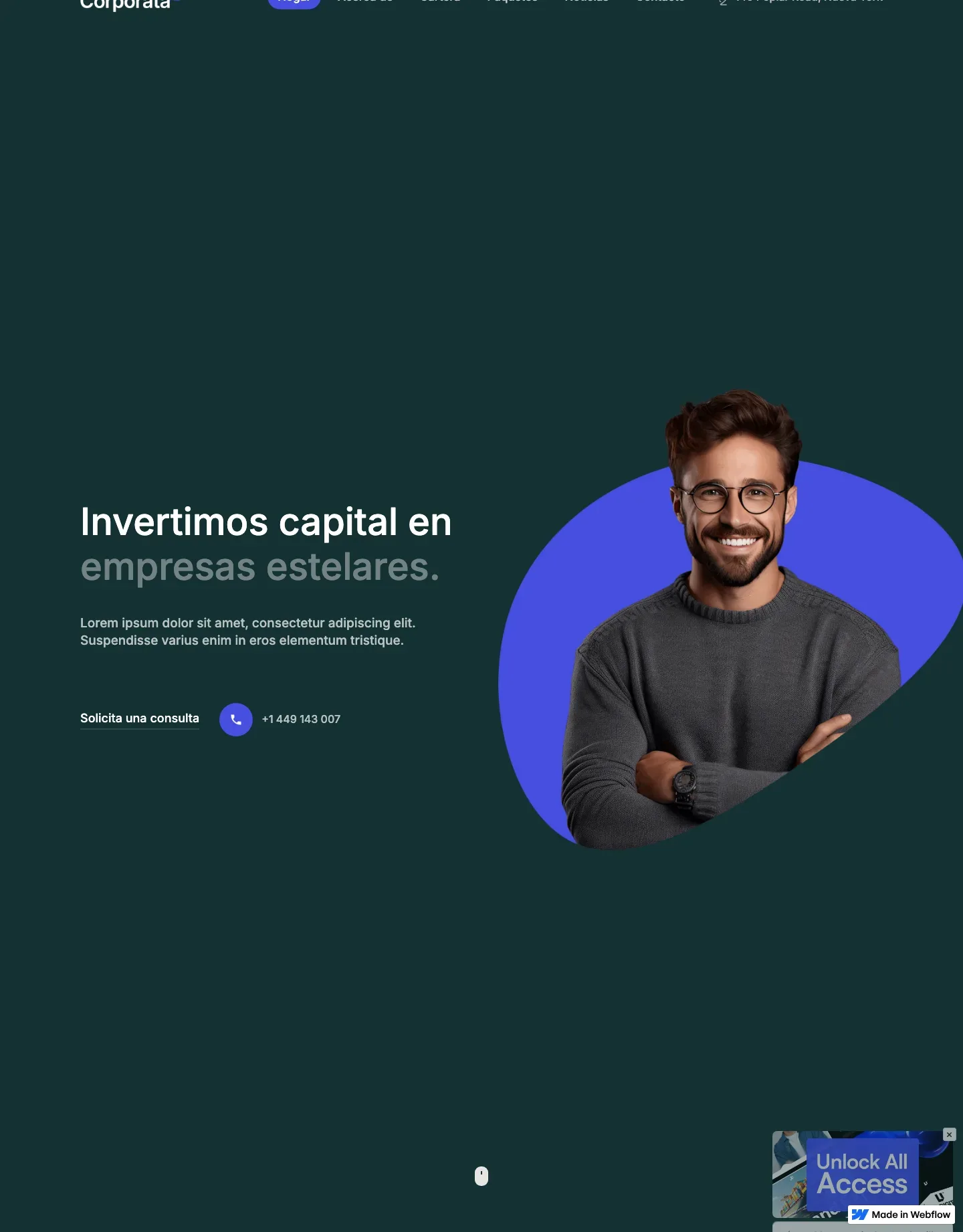 Diseño de página web para consultoría y coaching