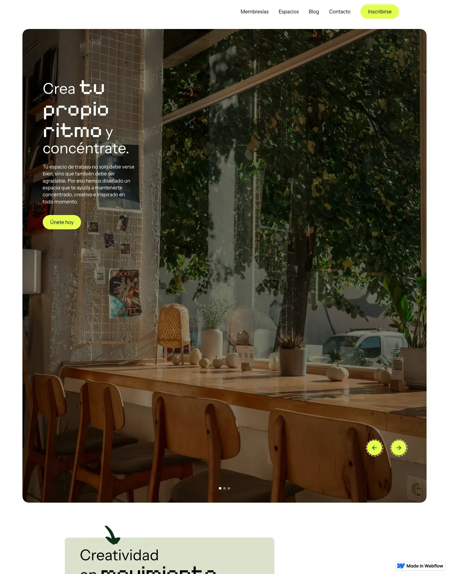 Diseño de página web para agencias y estudios