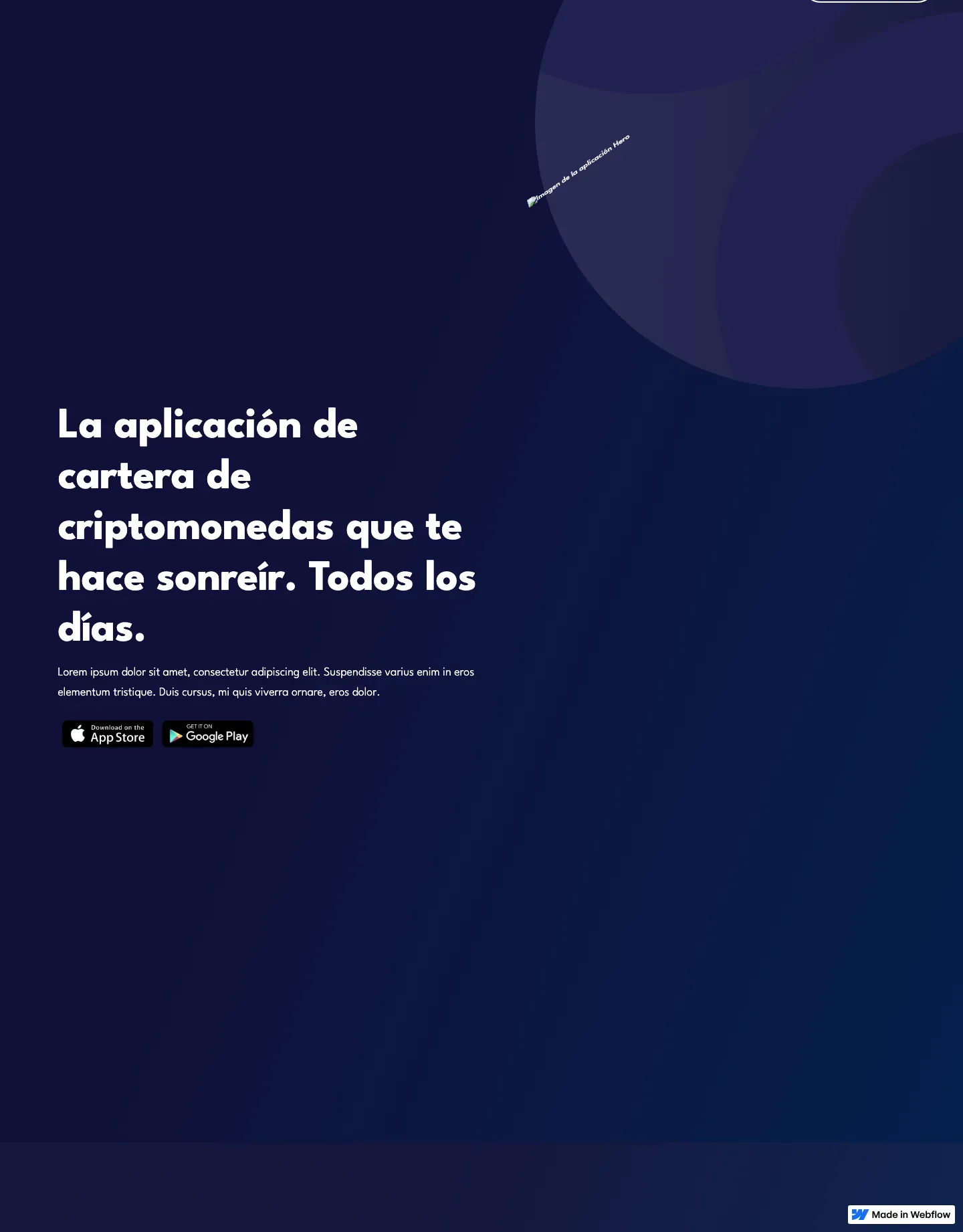 Diseño de página web para finanzas y seguros