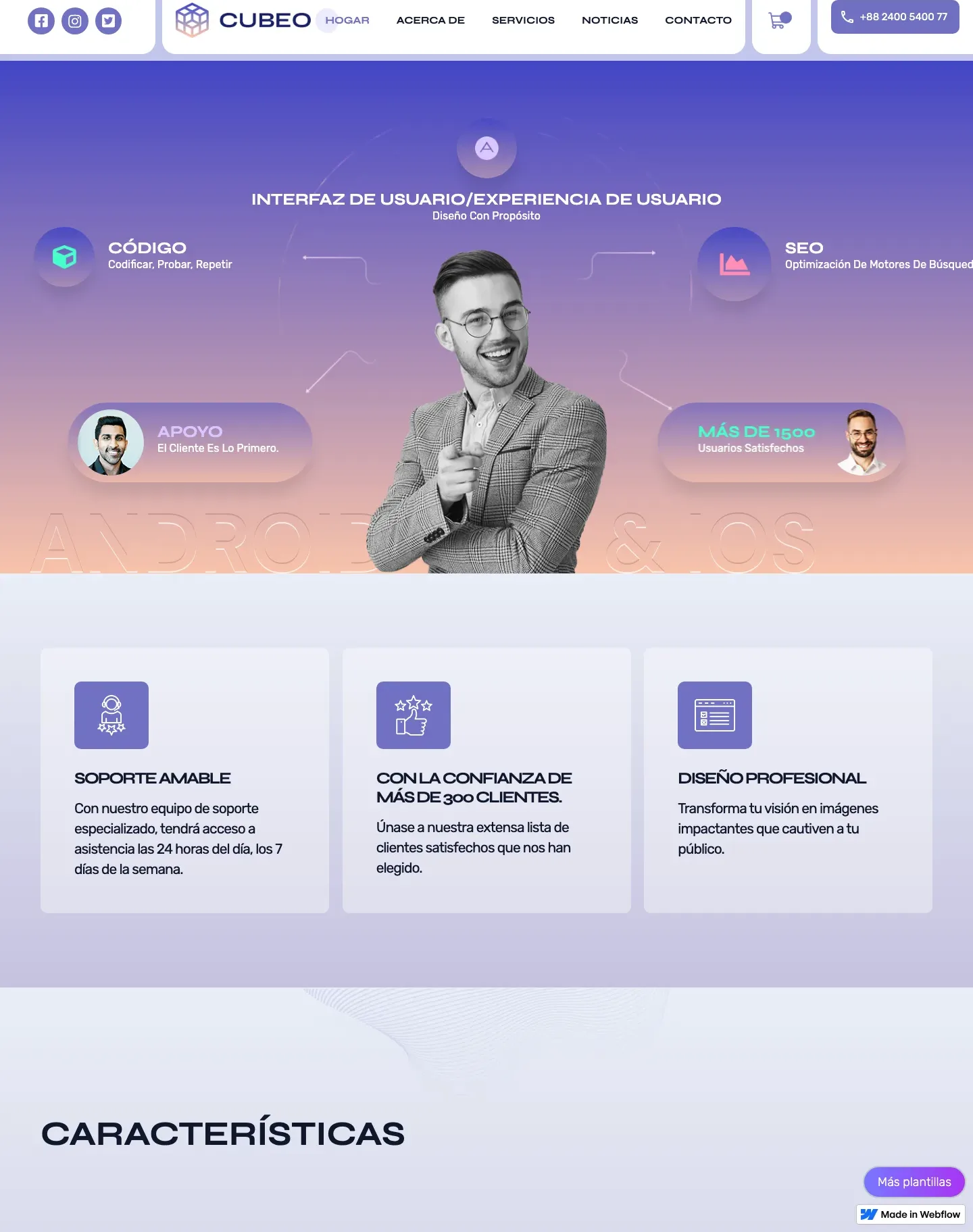 Diseño de página web para tienda en línea
