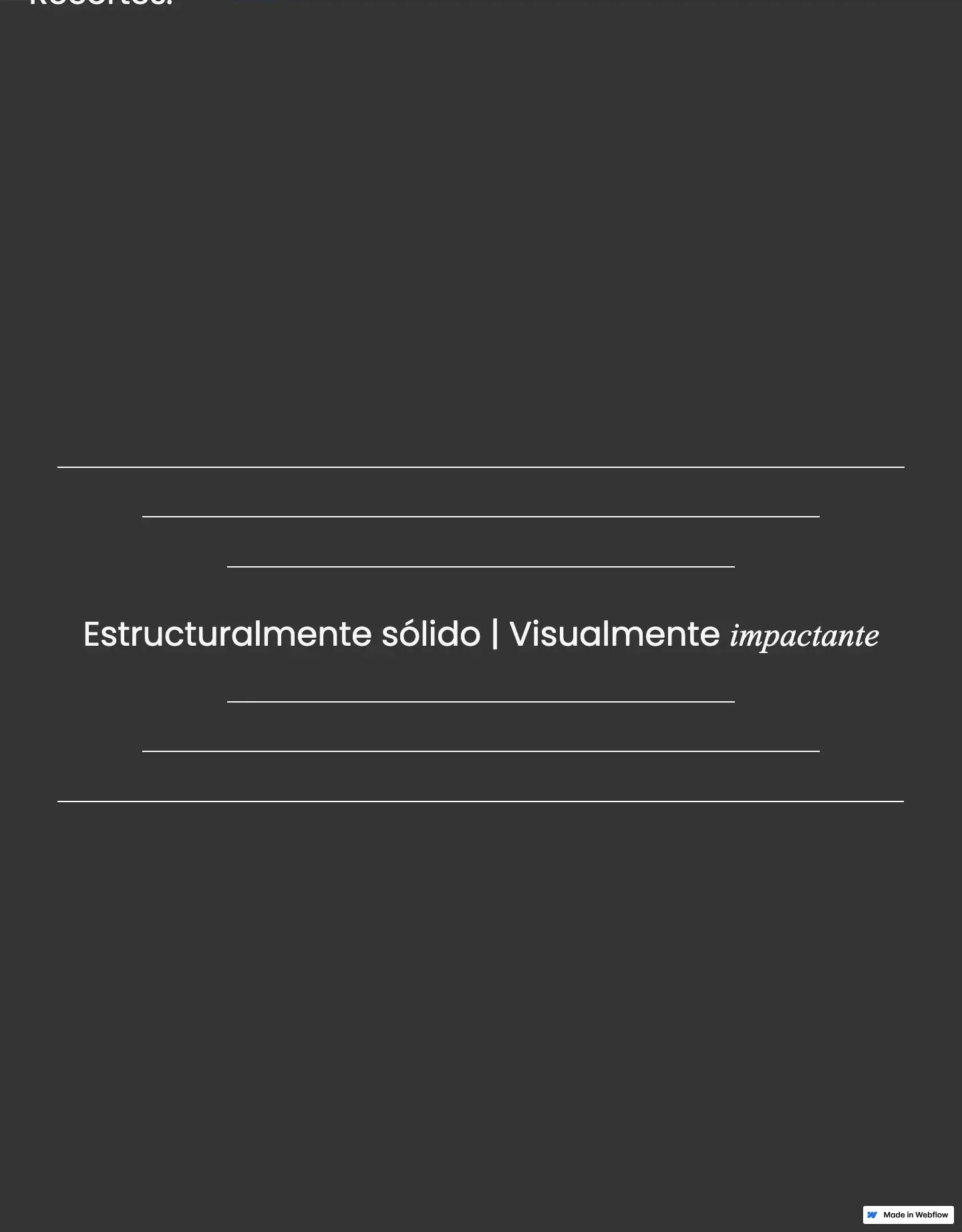 Diseño de página web para construcción y arquitectura