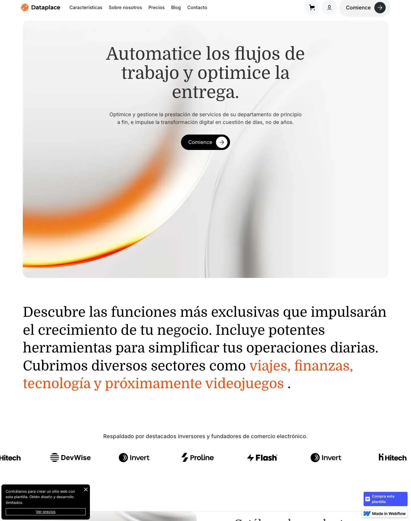 Diseño de página web para tienda en línea