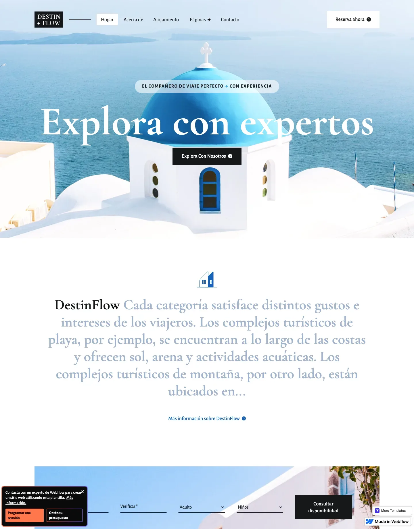 Diseño de página web para hoteles