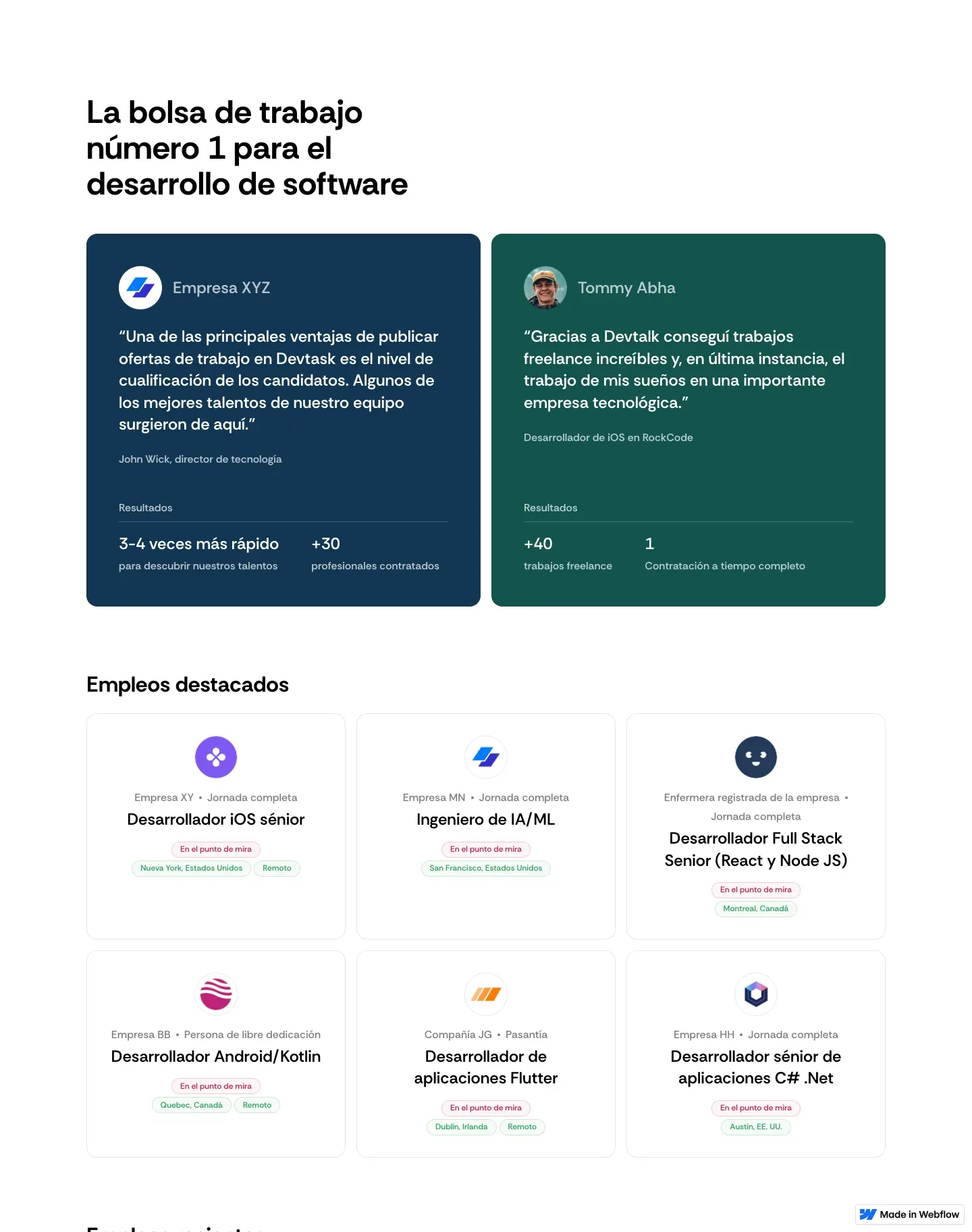 Diseño de página web para tienda en línea
