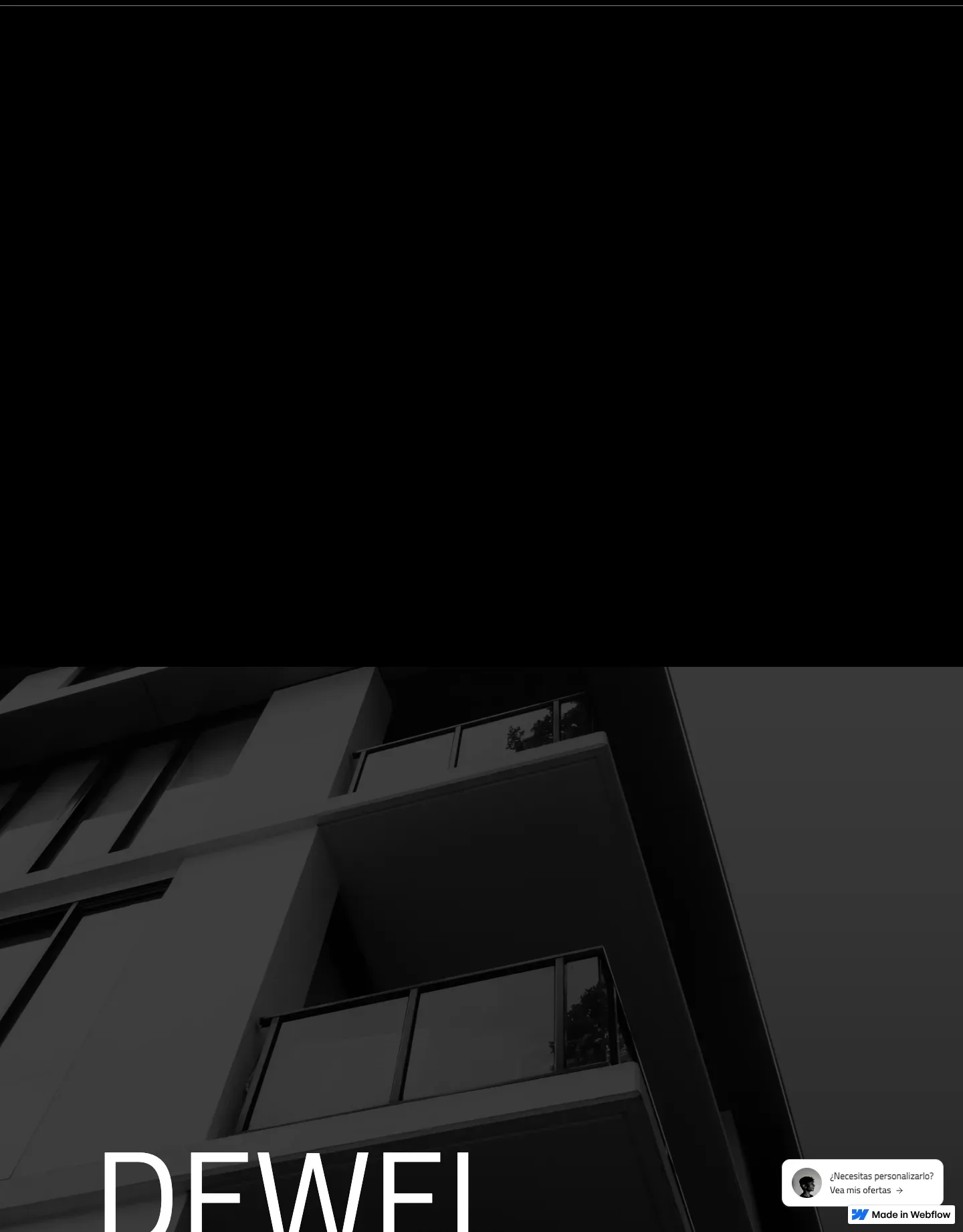 Diseño de página web para construcción y arquitectura