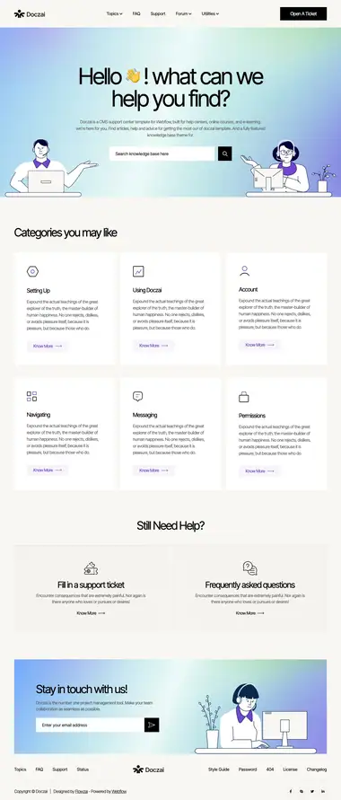 Diseño de página web para software y apps