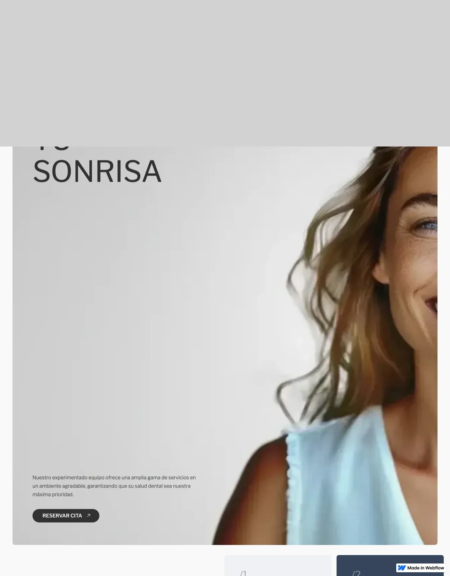 Diseño de página web para salud y bienestar