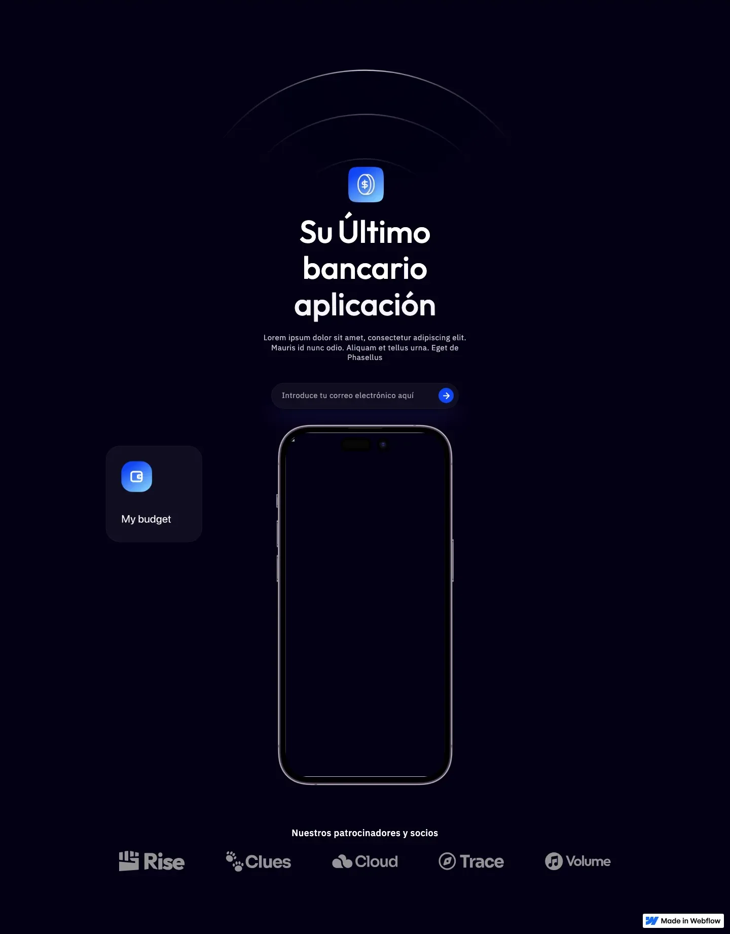 Diseño de página web para landing pages