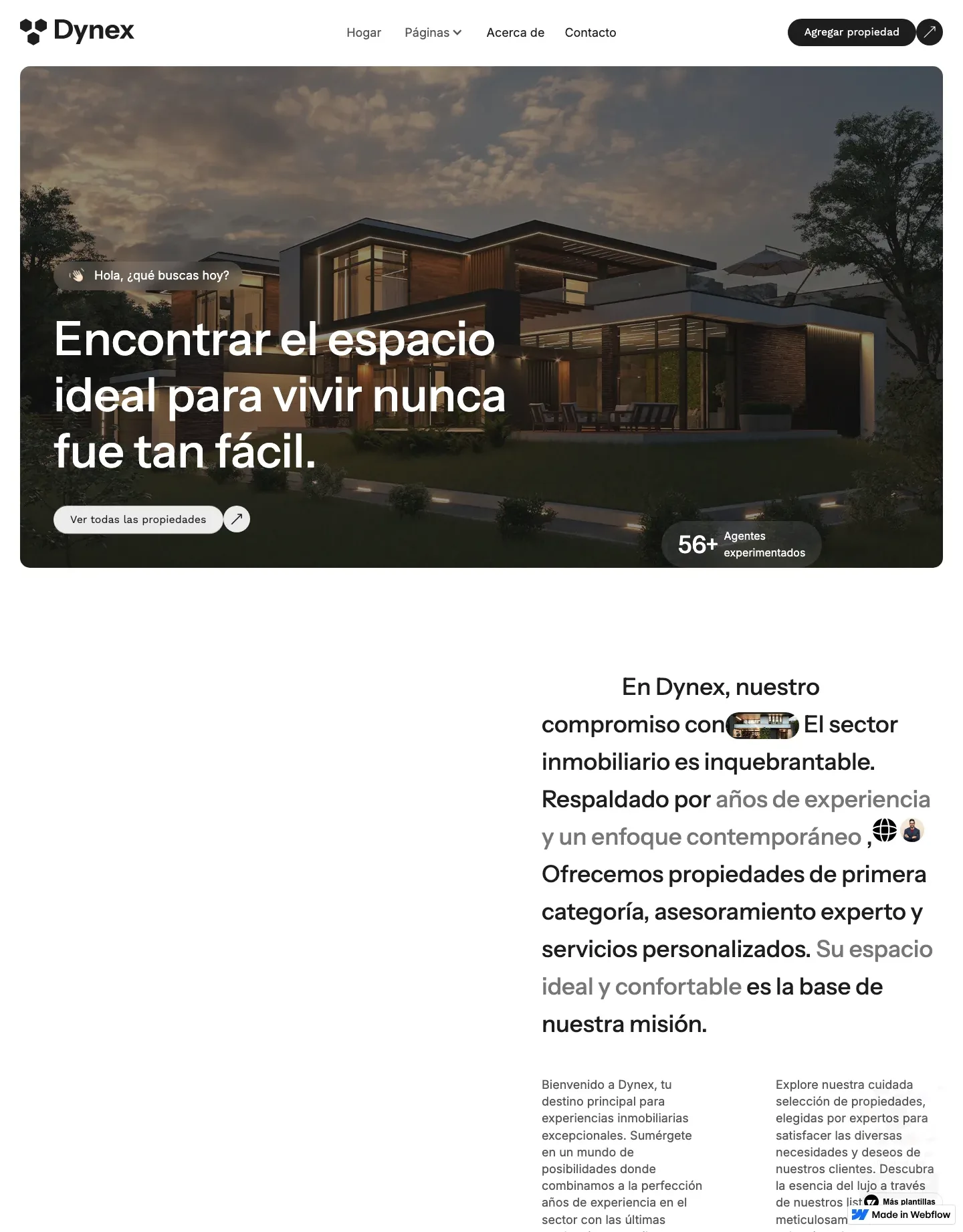 Diseño de página web para inmobiliarias