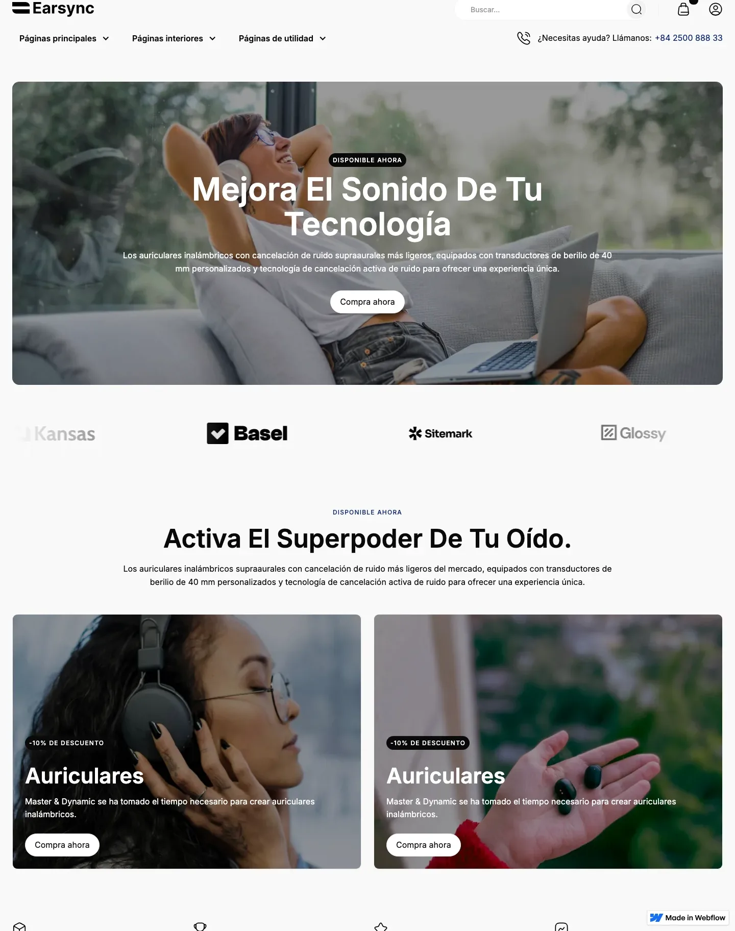 Diseño de página web para tienda en línea