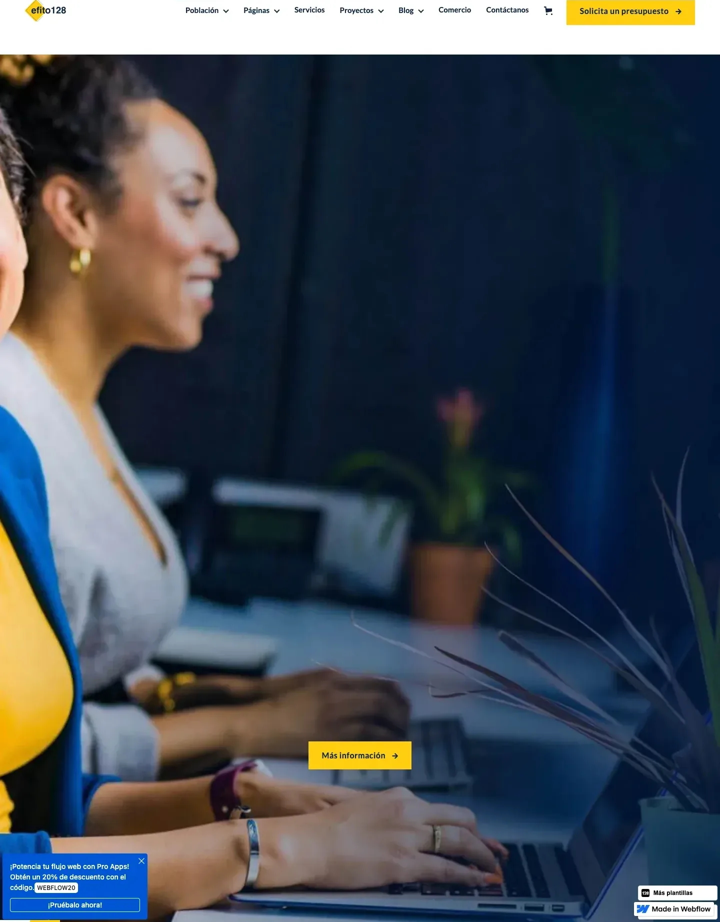 Diseño de página web para consultoría y coaching