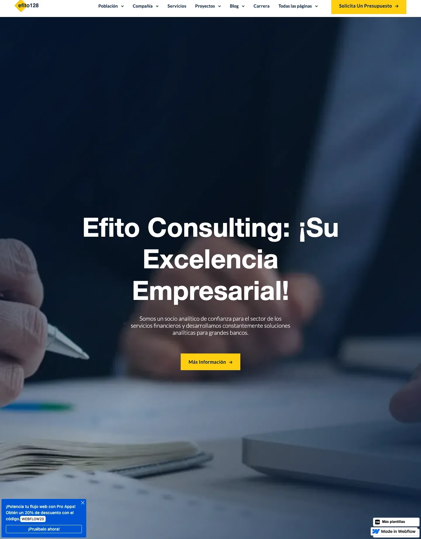 Diseño de página web para consultoría y coaching